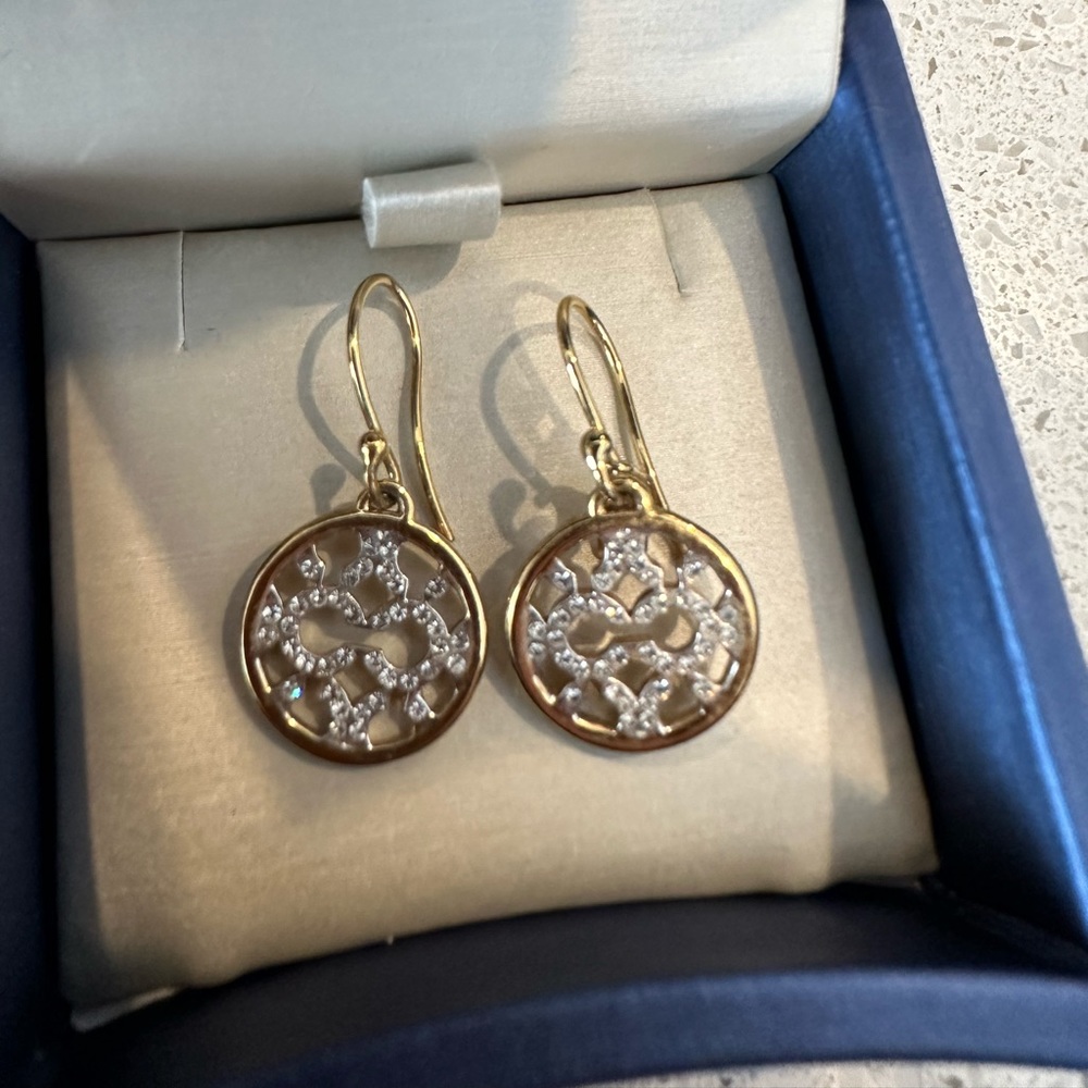 Coach earrings.